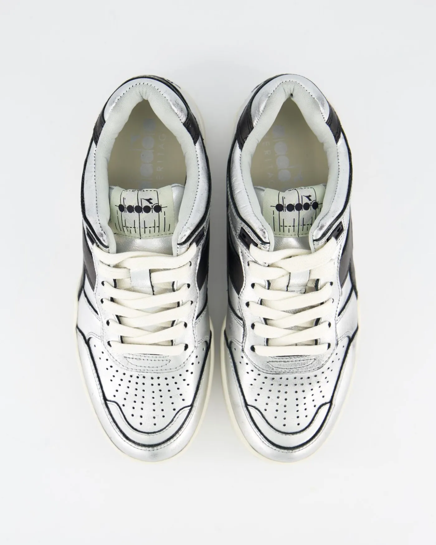 Dames B560 Metal Sneaker Metallic