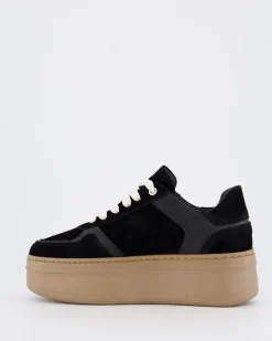 Dames Bayou Platform Sneaker Zwart