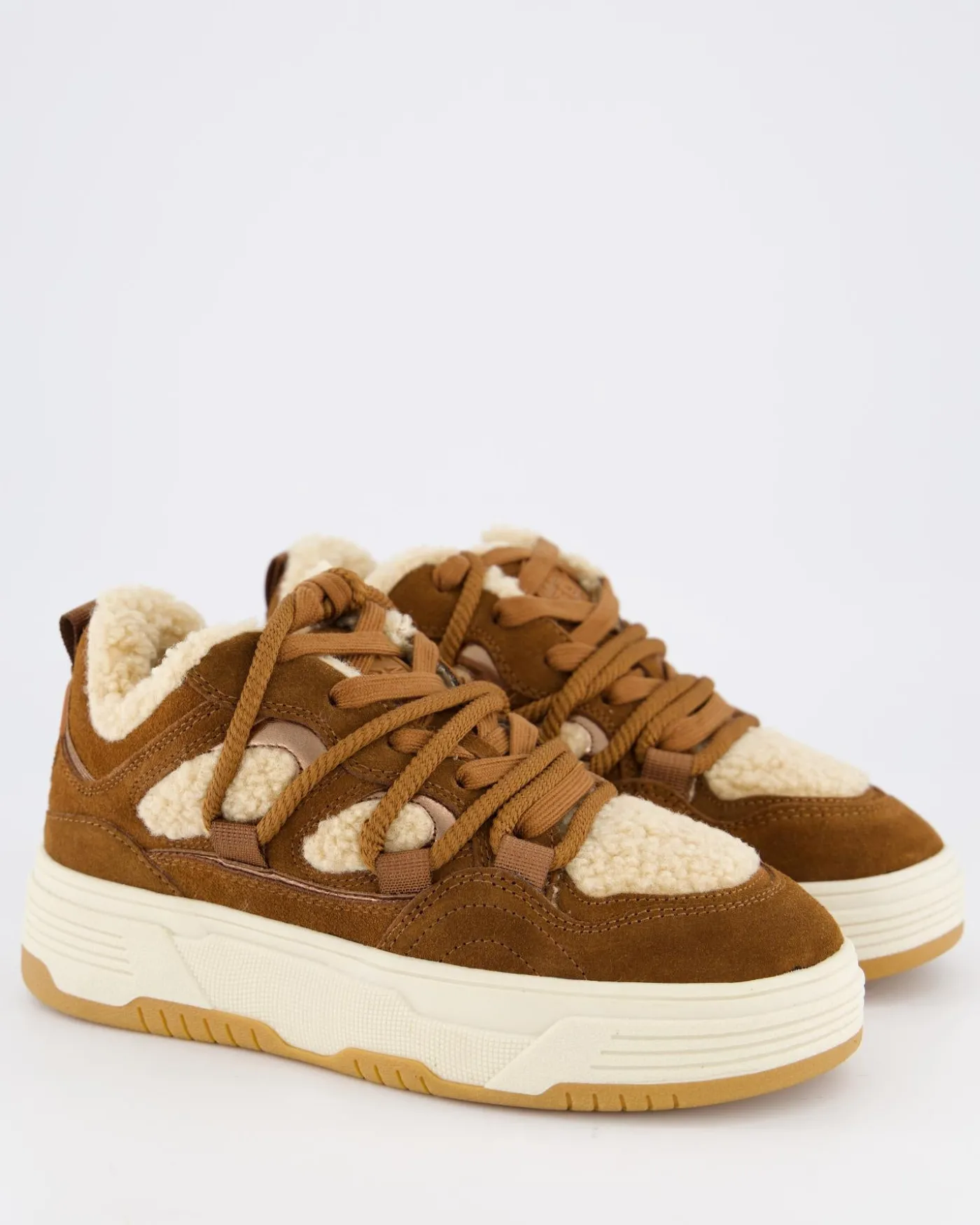 Dames Boomer-F Sneaker Bruin