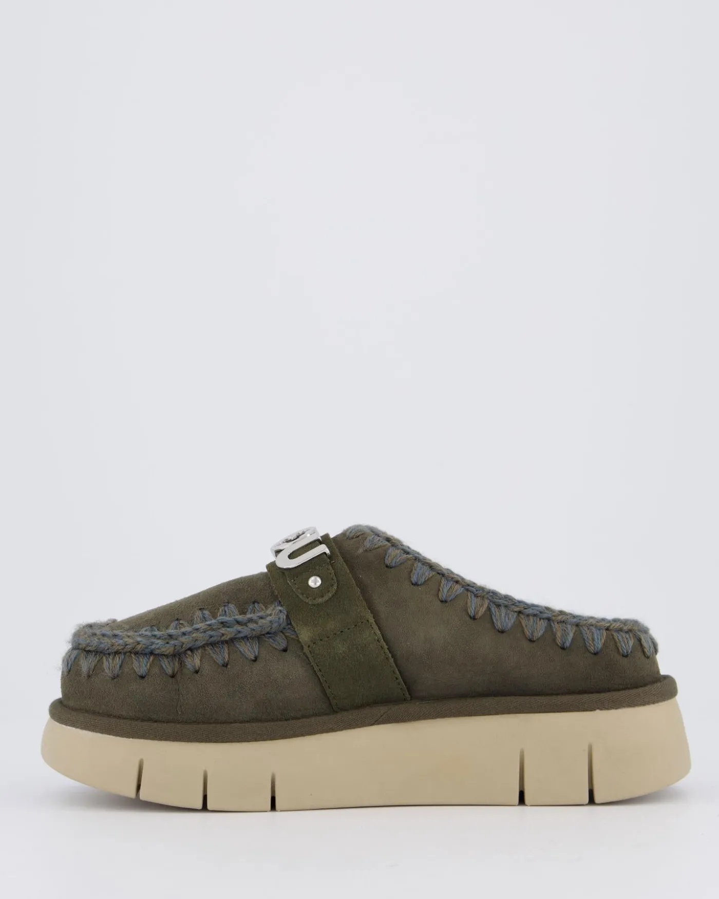 Dames Bounce Clog Black Olive