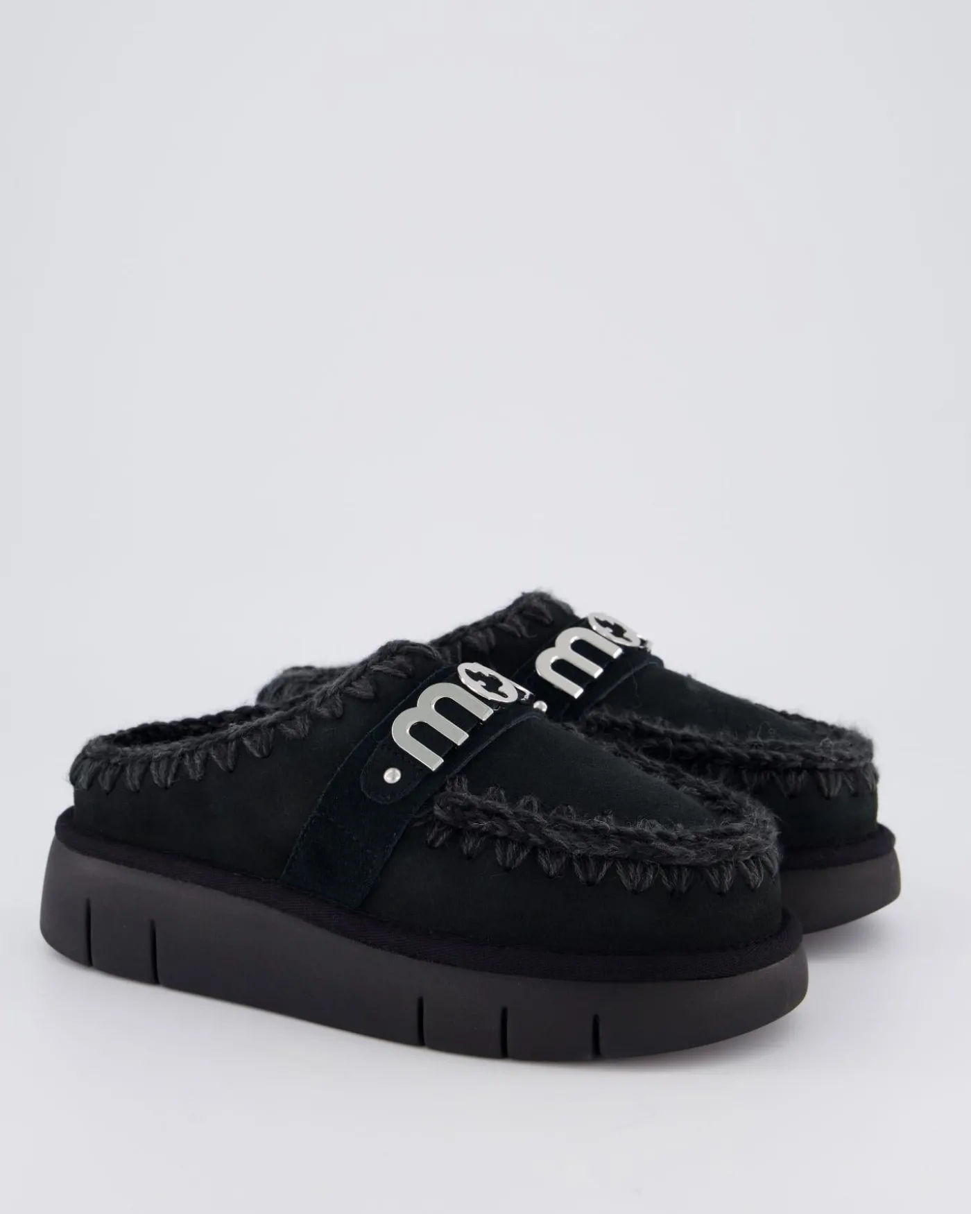 Dames Bounce Clog Zwart