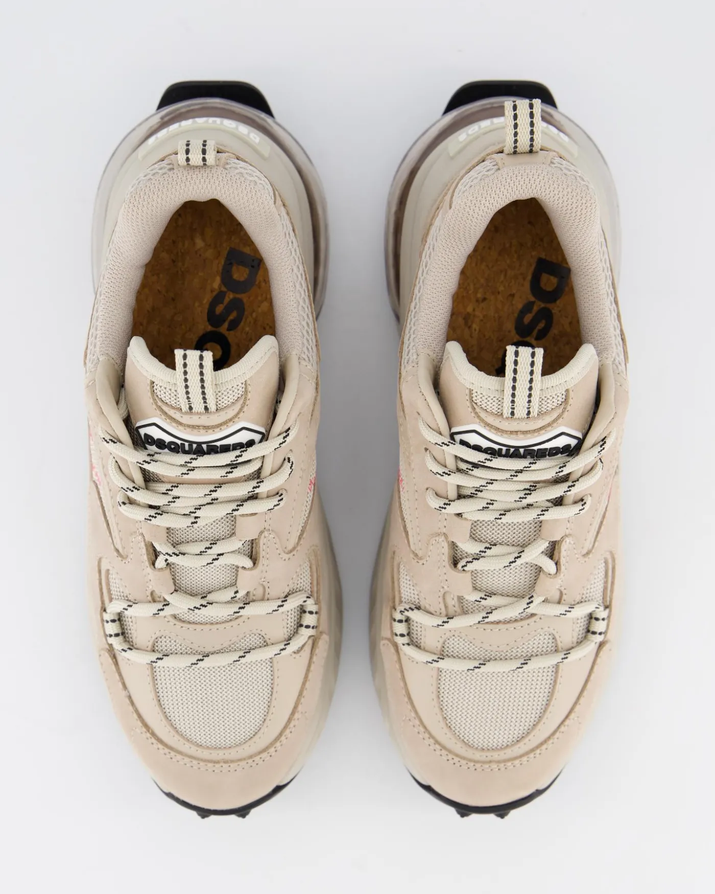 Dames Bubble Sneaker Beige