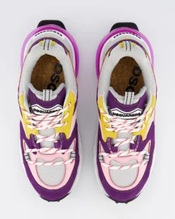 Dames Bubble Sneaker Paars/Multi