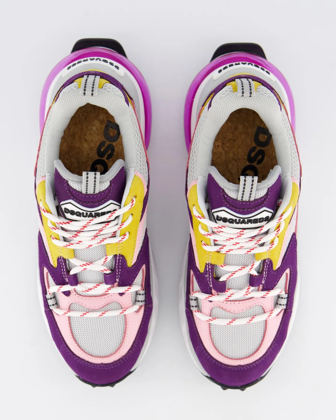 Dames Bubble Sneaker Paars/Multi