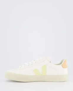 Dames Campo Sneaker Leer Wit/Sunset