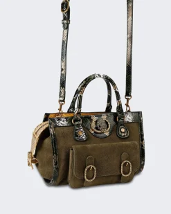 Dames Chelsea Satchel Groen