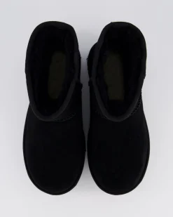 Dames Classic Mini Platform Zwart