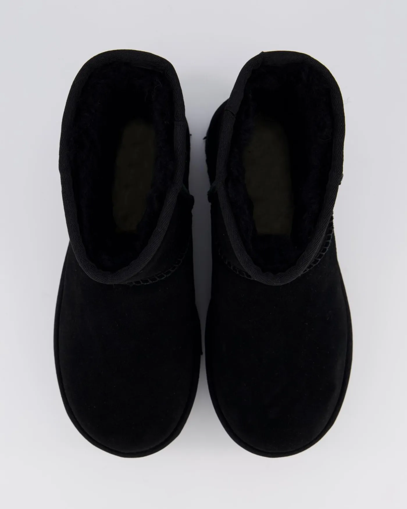 Dames Classic Mini Platform Zwart