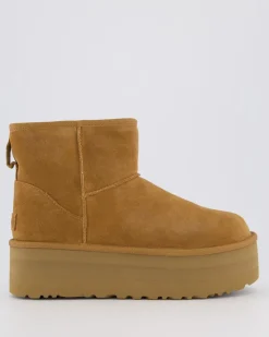Dames Classic Mini Platform Chestnut