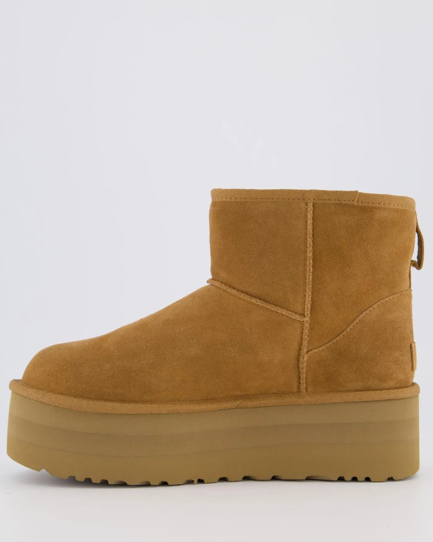 Dames Classic Mini Platform Chestnut
