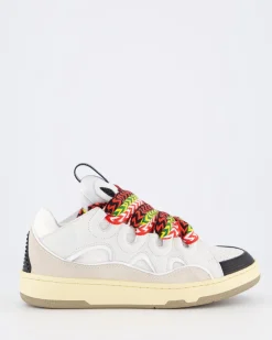 Dames Curb Sneakers Wit/Multi