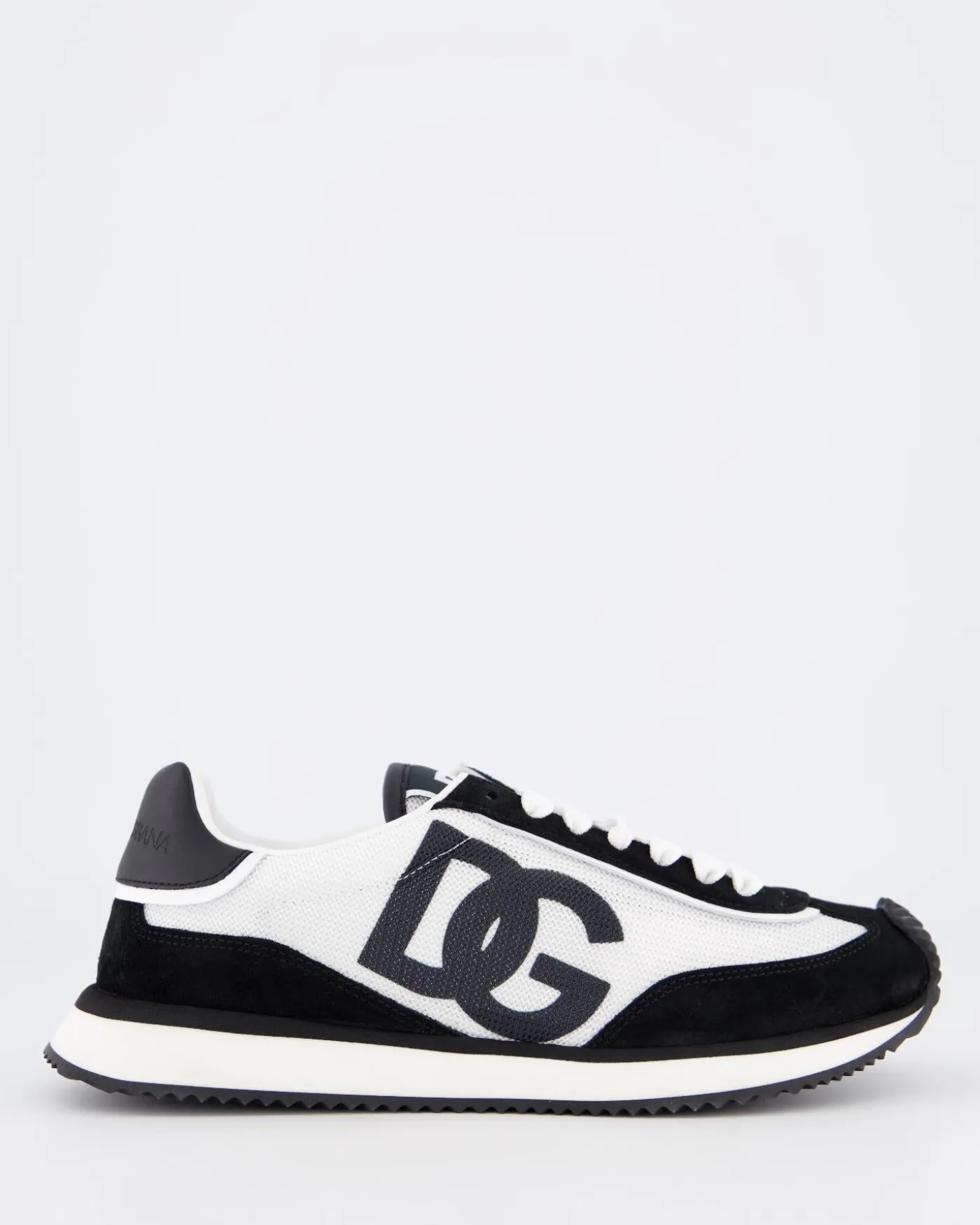 Dames Cushion Sneaker Wit/Zwart
