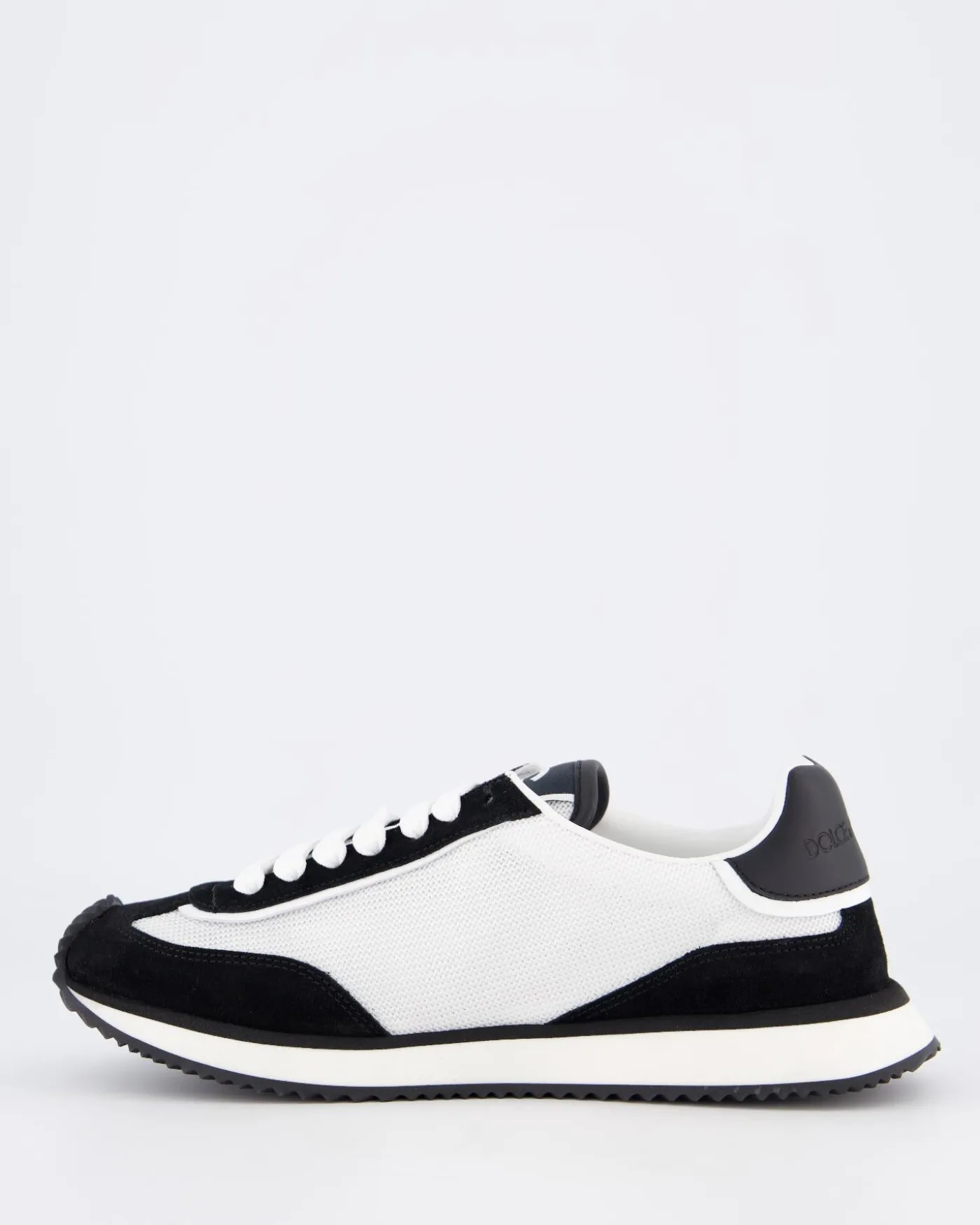 Dames Cushion Sneaker Wit/Zwart