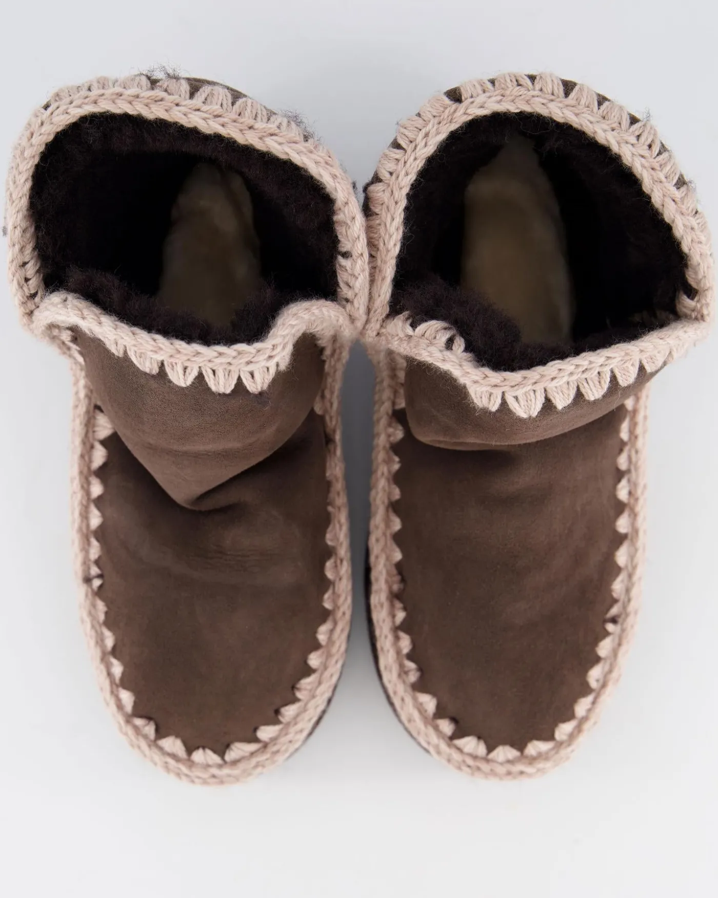 Dames Eskimo 18 Suede boots Mocha