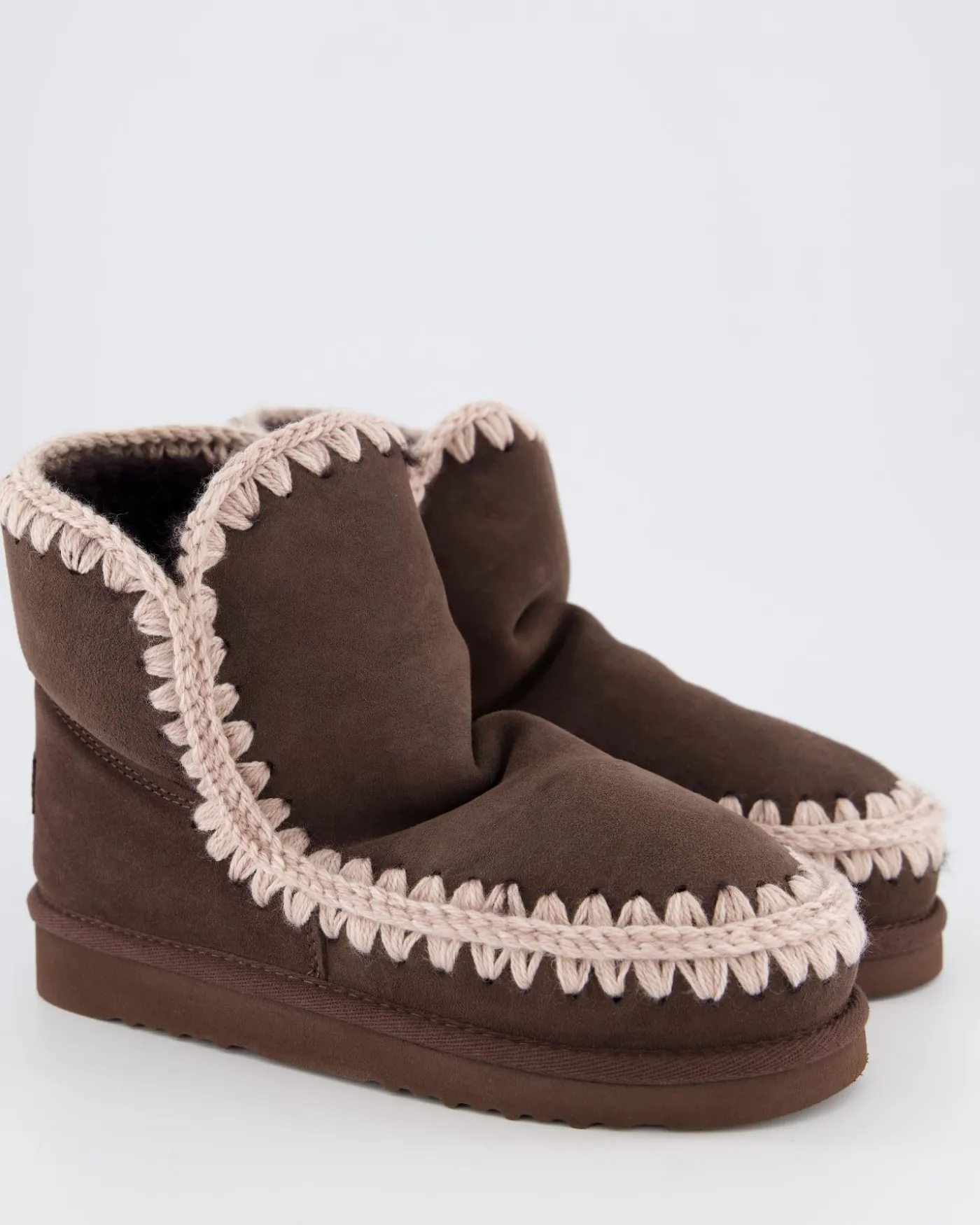 Dames Eskimo 18 Suede boots Mocha