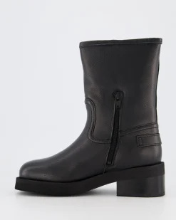 Dames Eve Leva Fur Boot Zwart