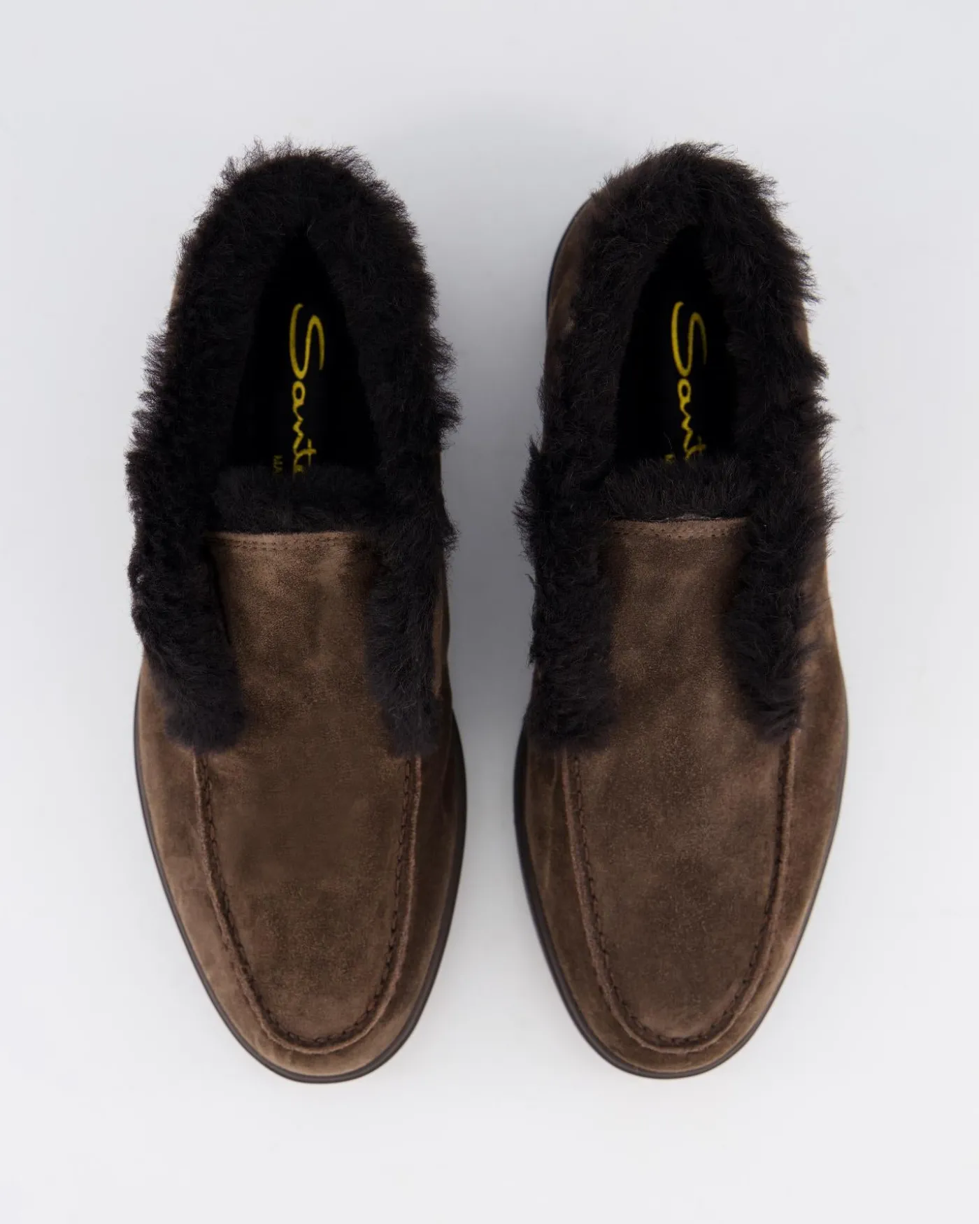 Dames Fortune Fur Loafer Bruin