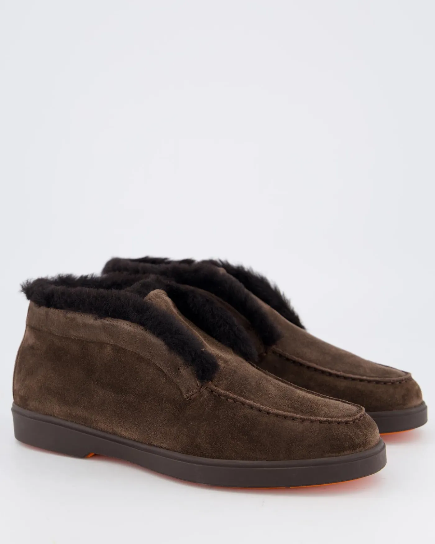 Dames Fortune Fur Loafer Bruin