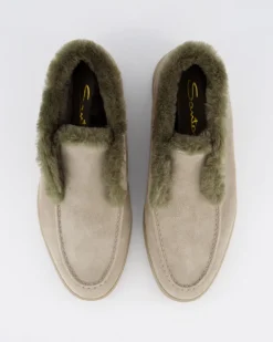 Dames Fortune Fur Loafer Bruin