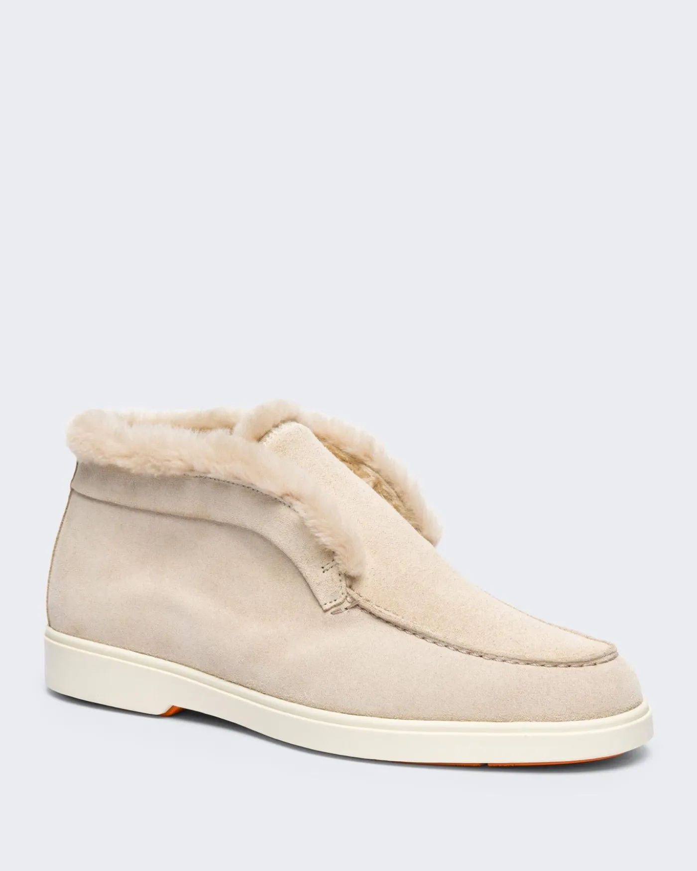 Dames Fortune Fur Loafer Beige