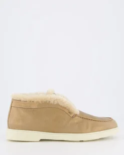 Dames Fortune Fur Loafer Metallic