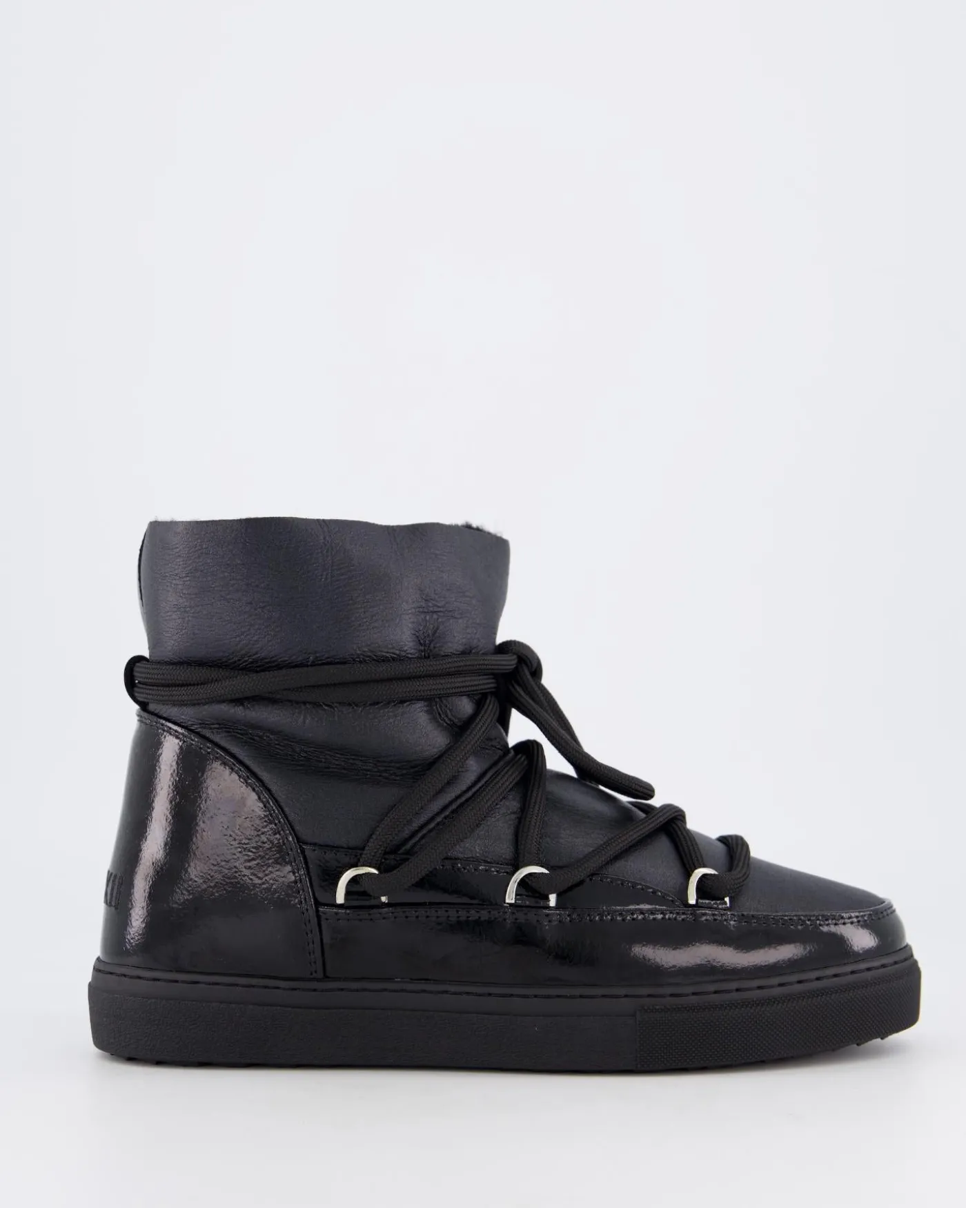 Dames Gloss Boot Zwart