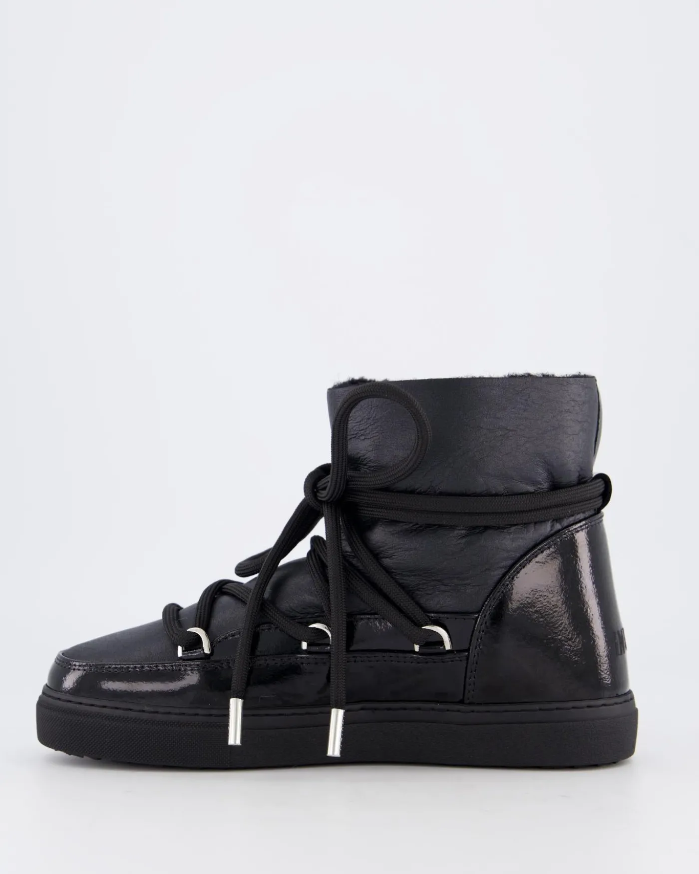 Dames Gloss Boot Zwart