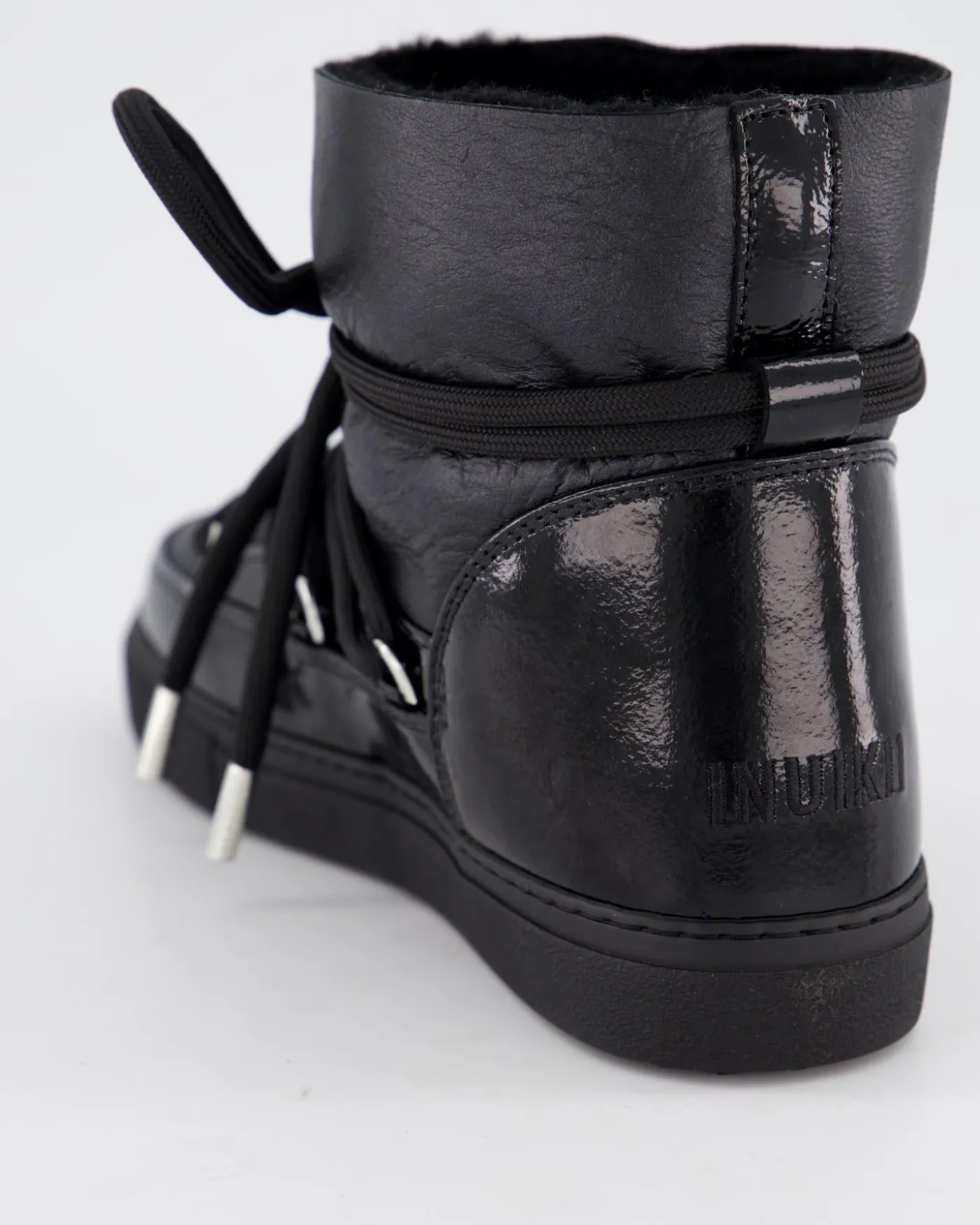 Dames Gloss Boot Zwart