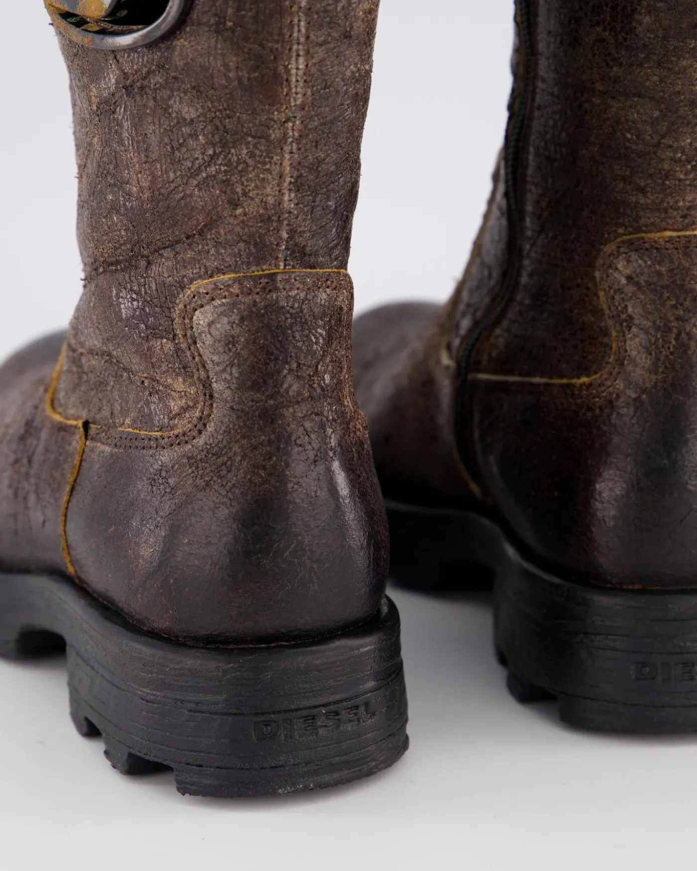Dames Hammer Biker Boot Bruin