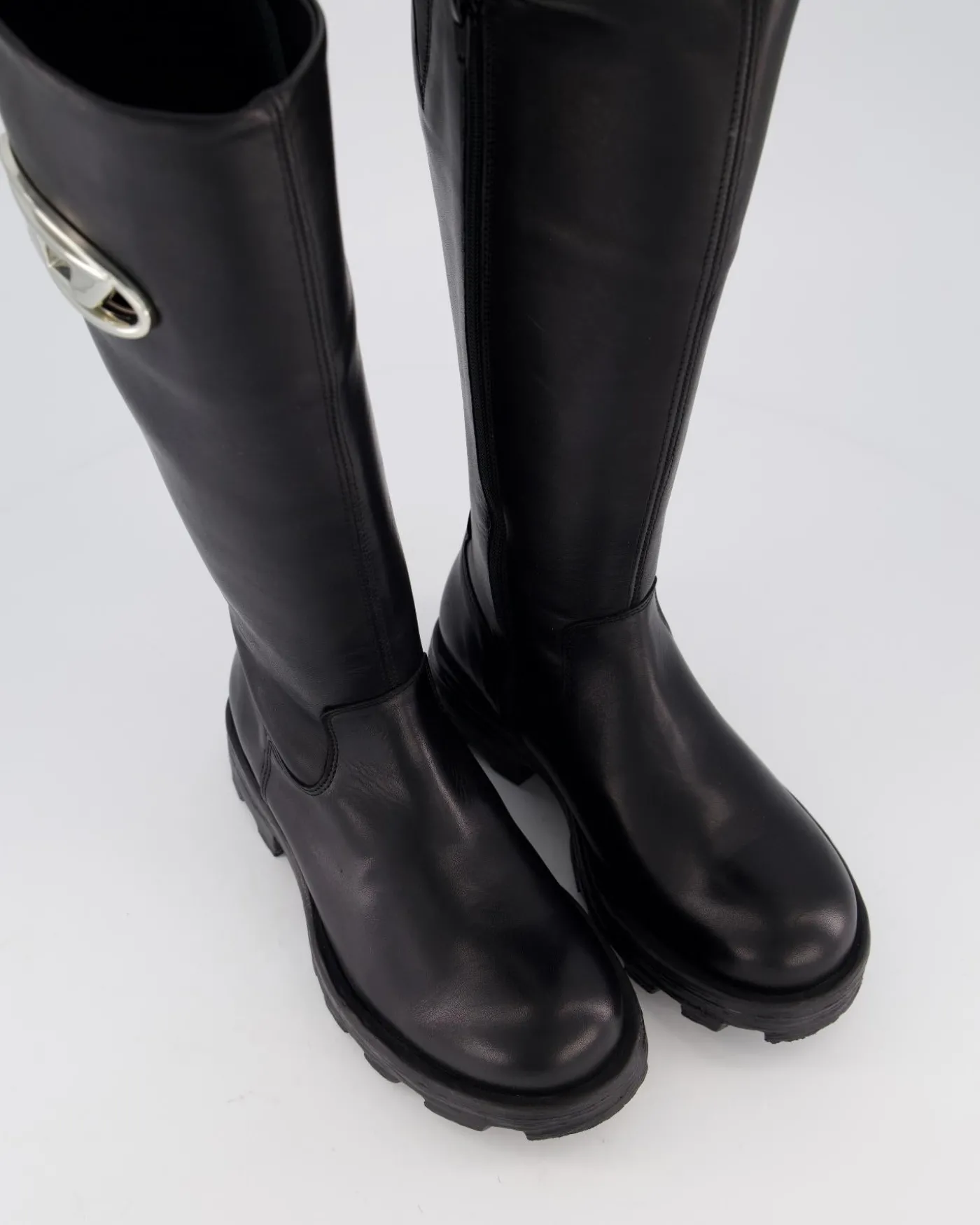 Dames Hammer Boots Zwart