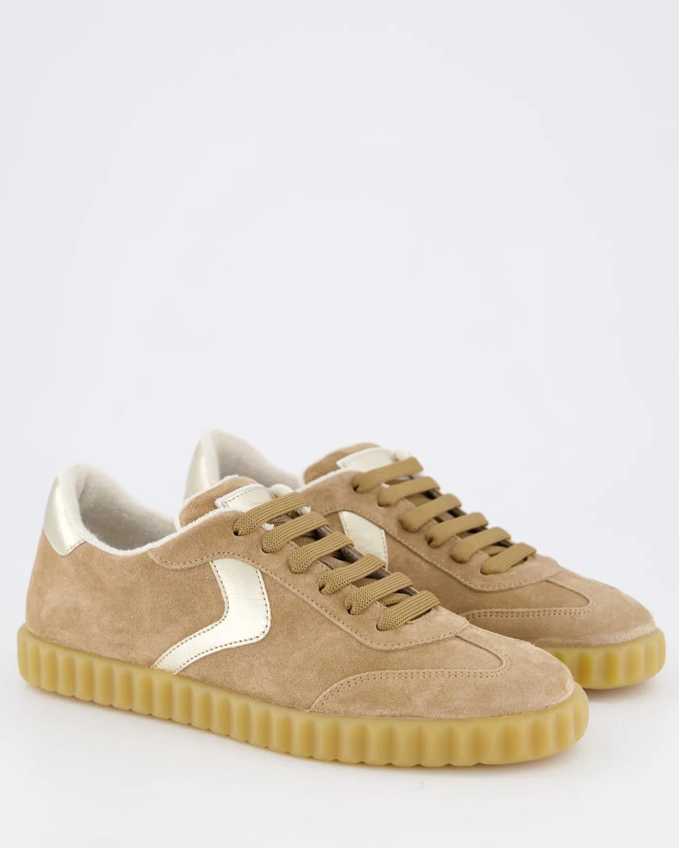 Dames Ines Suede Sneaker Beige