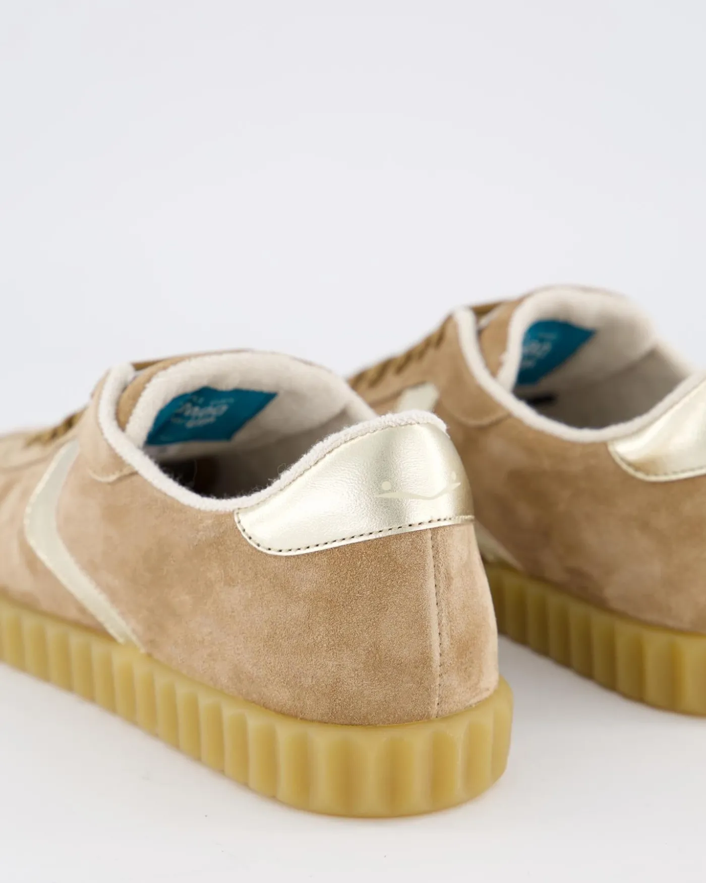 Dames Ines Suede Sneaker Beige