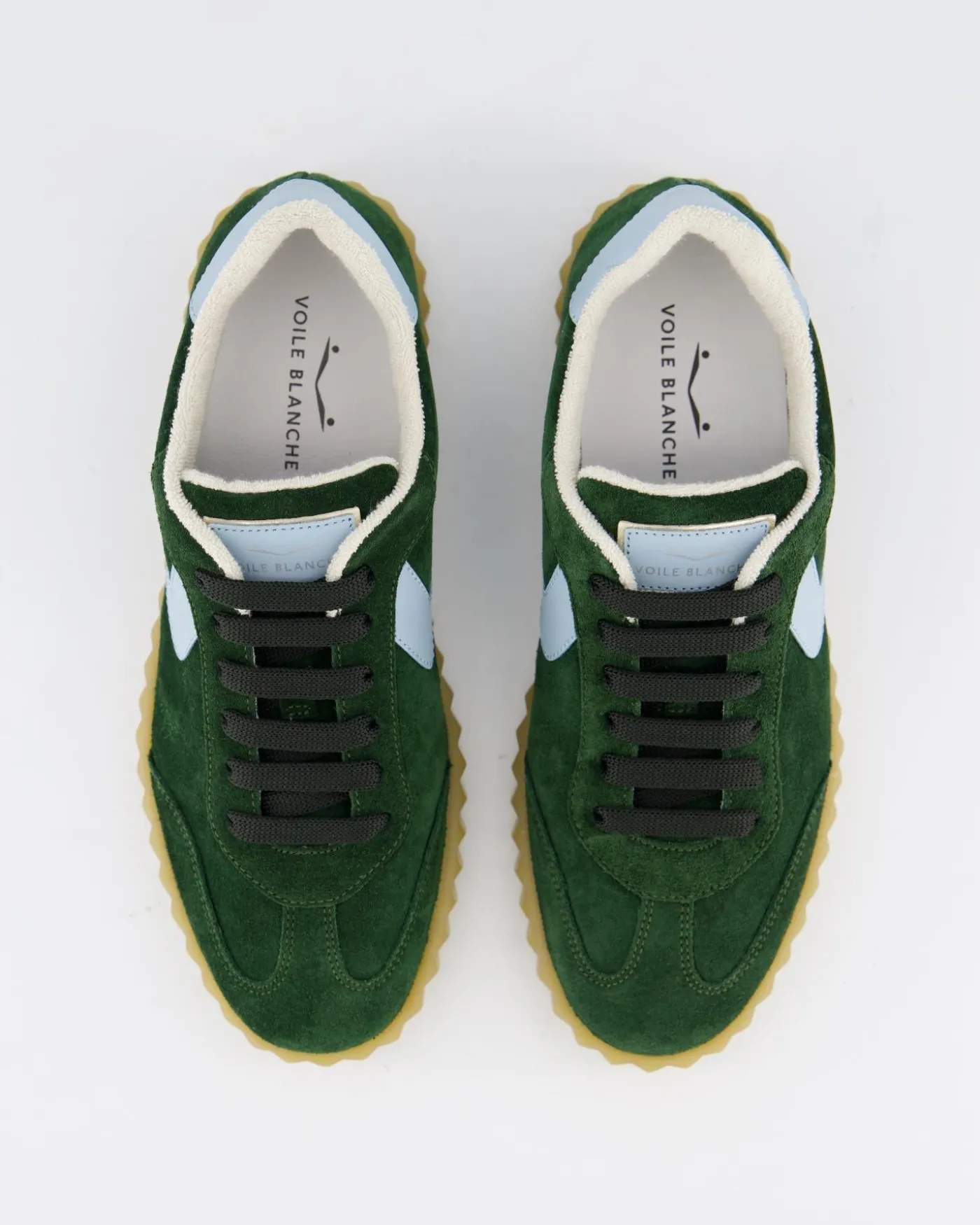Dames Ines Suede Sneaker Groen