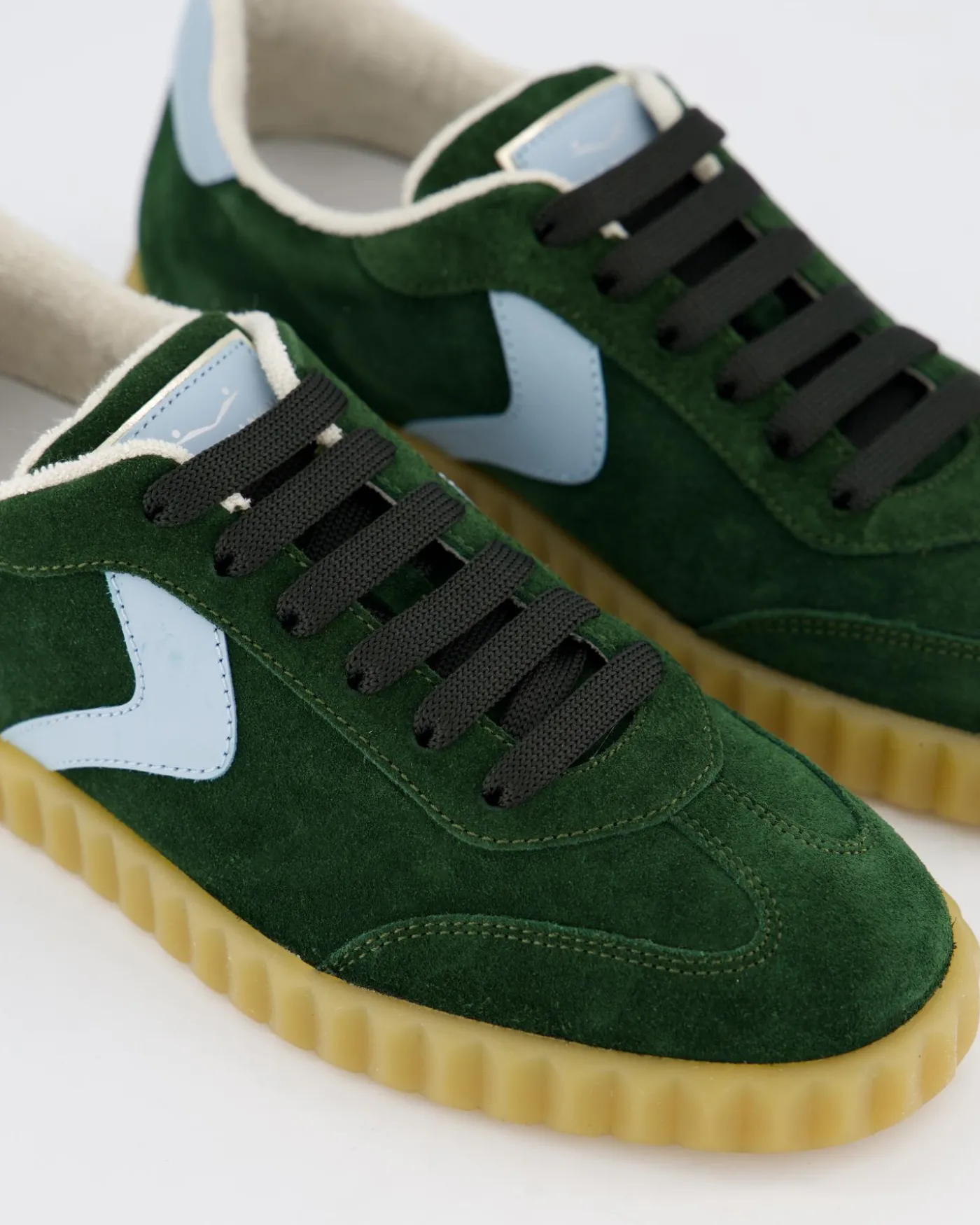 Dames Ines Suede Sneaker Groen