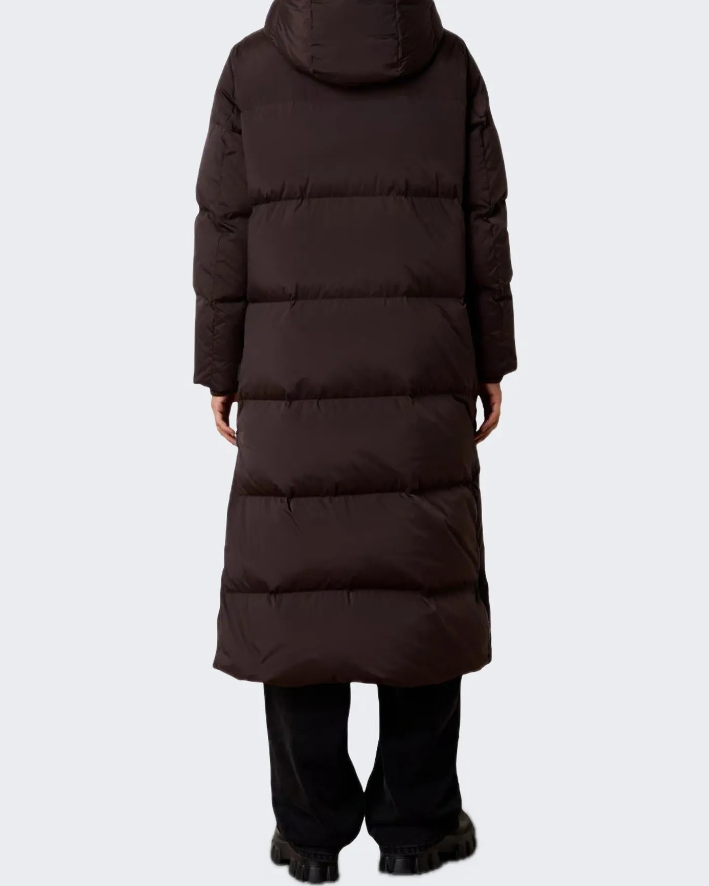 Dames Kelly Long Parka Bruin