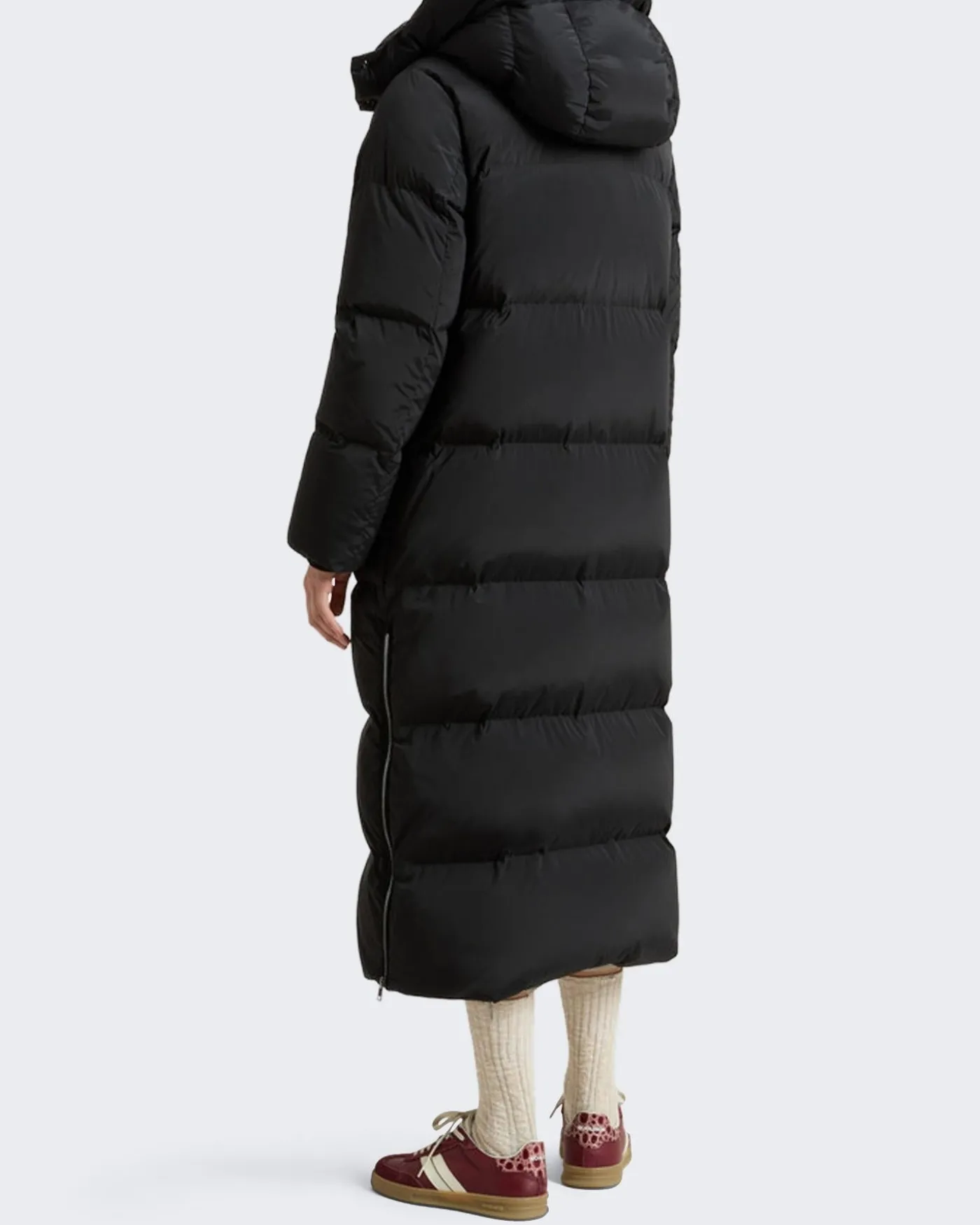 Dames Kelly Long Parka Zwart