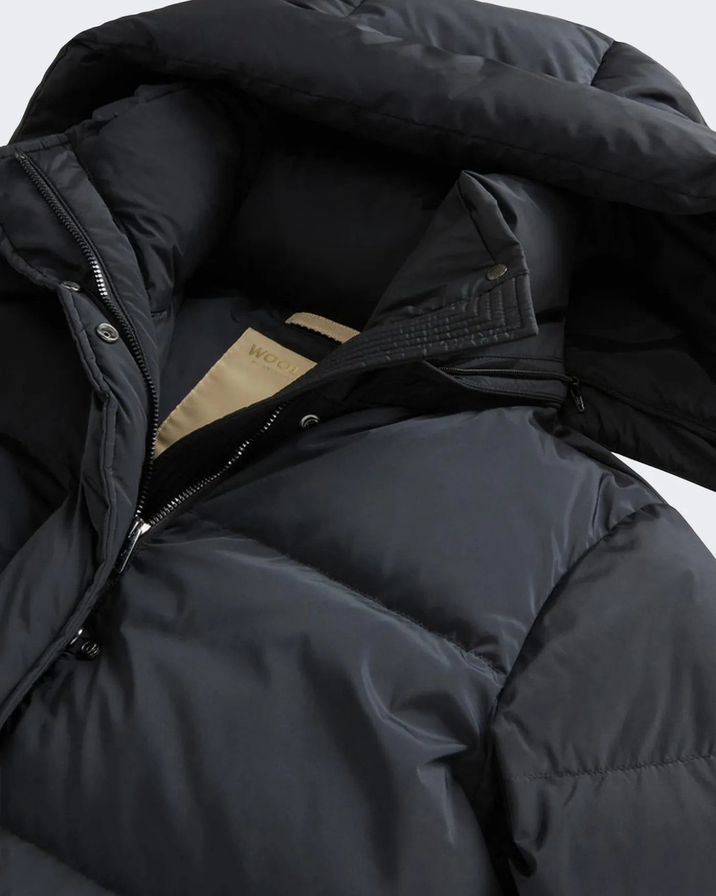 Dames Kelly Long Parka Zwart