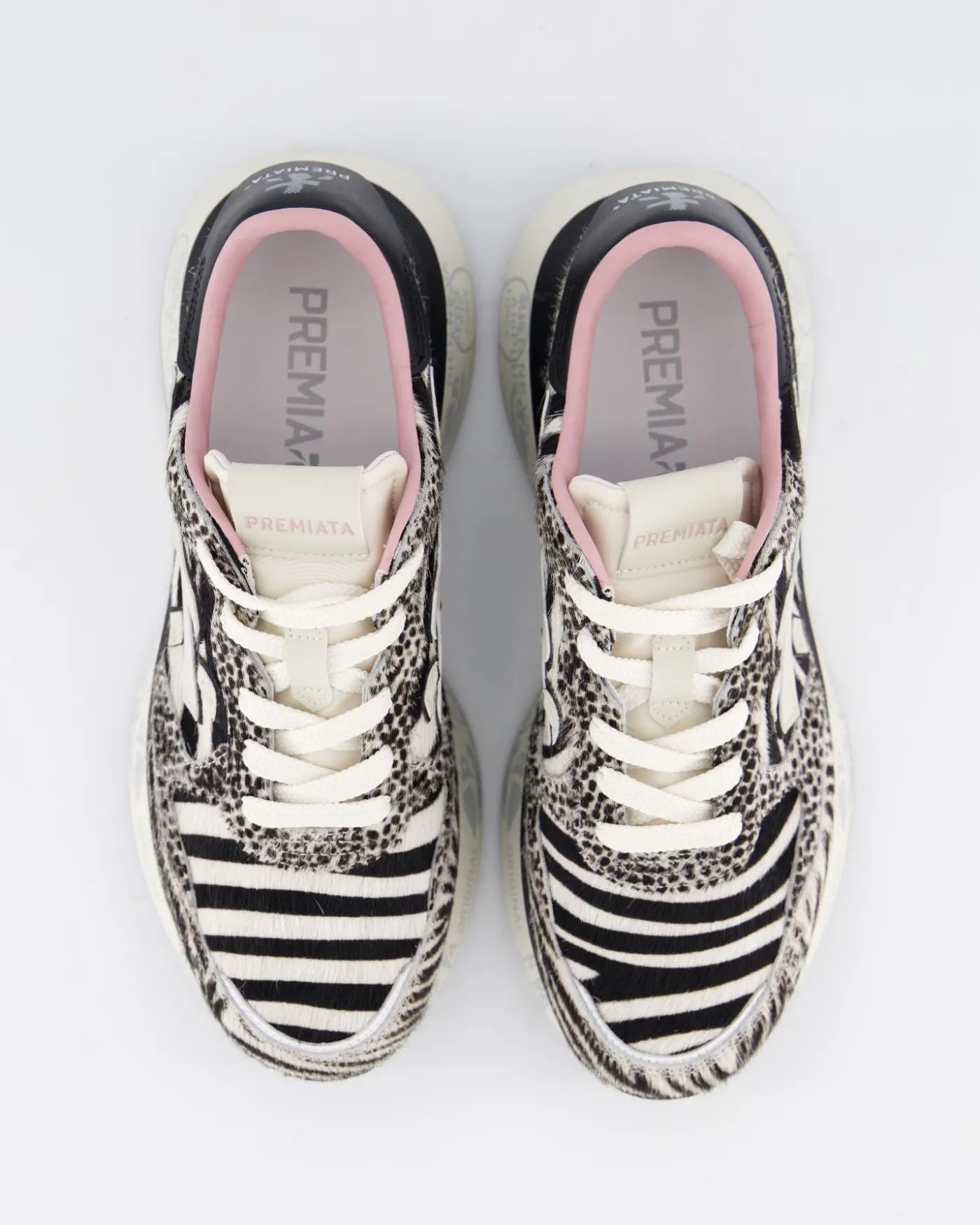 Dames Lauryn Sneaker Wit/Zebra