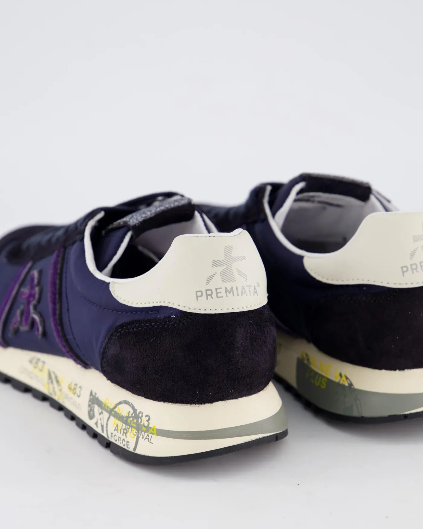 Dames Lucy Sneaker Blauw/Paars