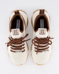 Dames Mac-E Sneaker Wit/Bruin
