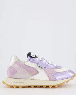 Dames Mango Sneaker Paars/Metal