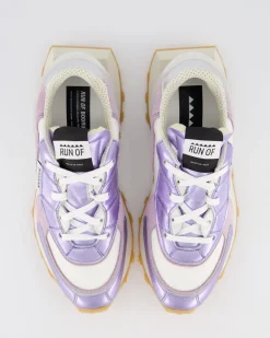 Dames Mango Sneaker Paars/Metal