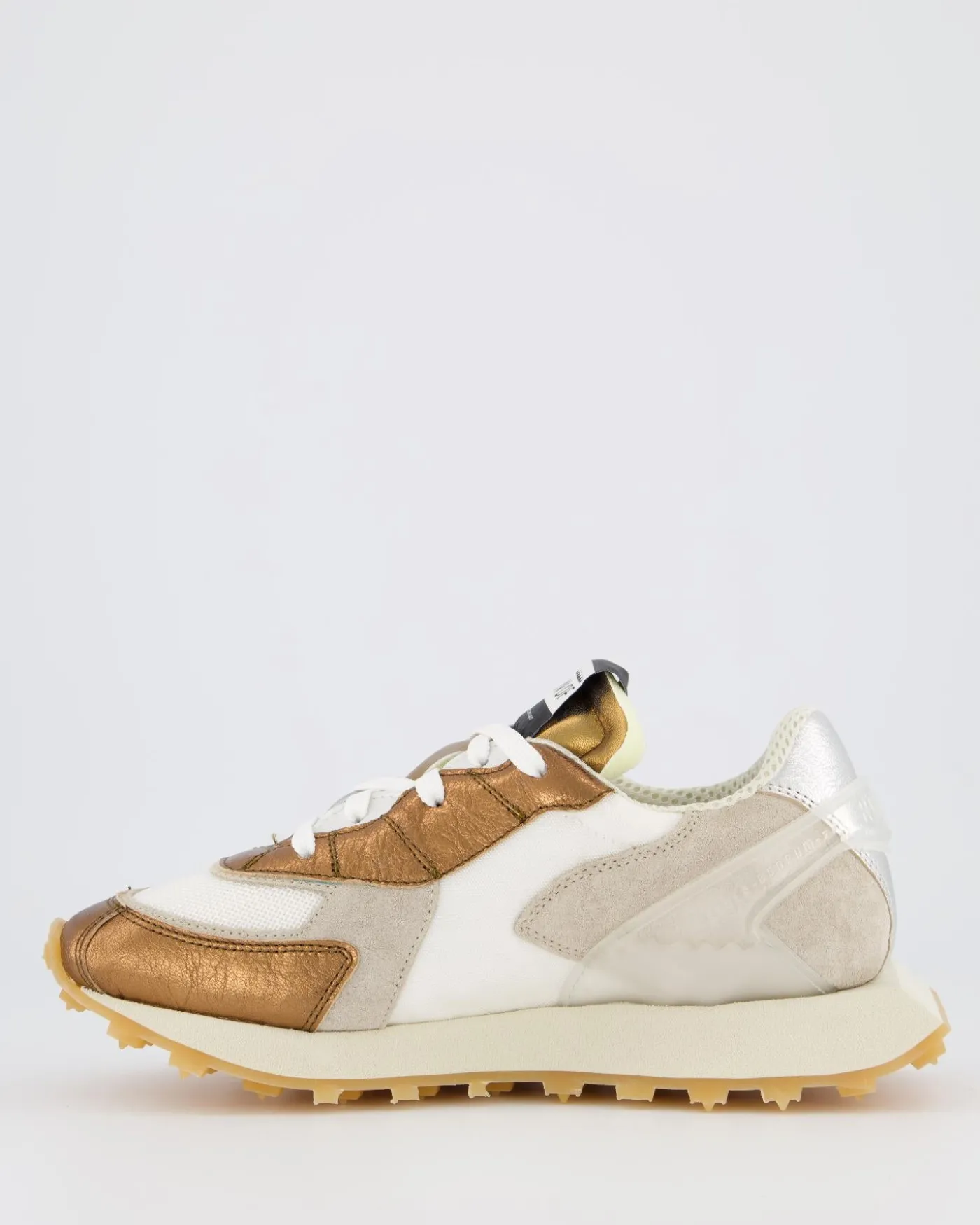 Dames Mango Sneaker Wit/Metal