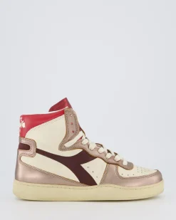 Dames Mi Basket Metallic Multi