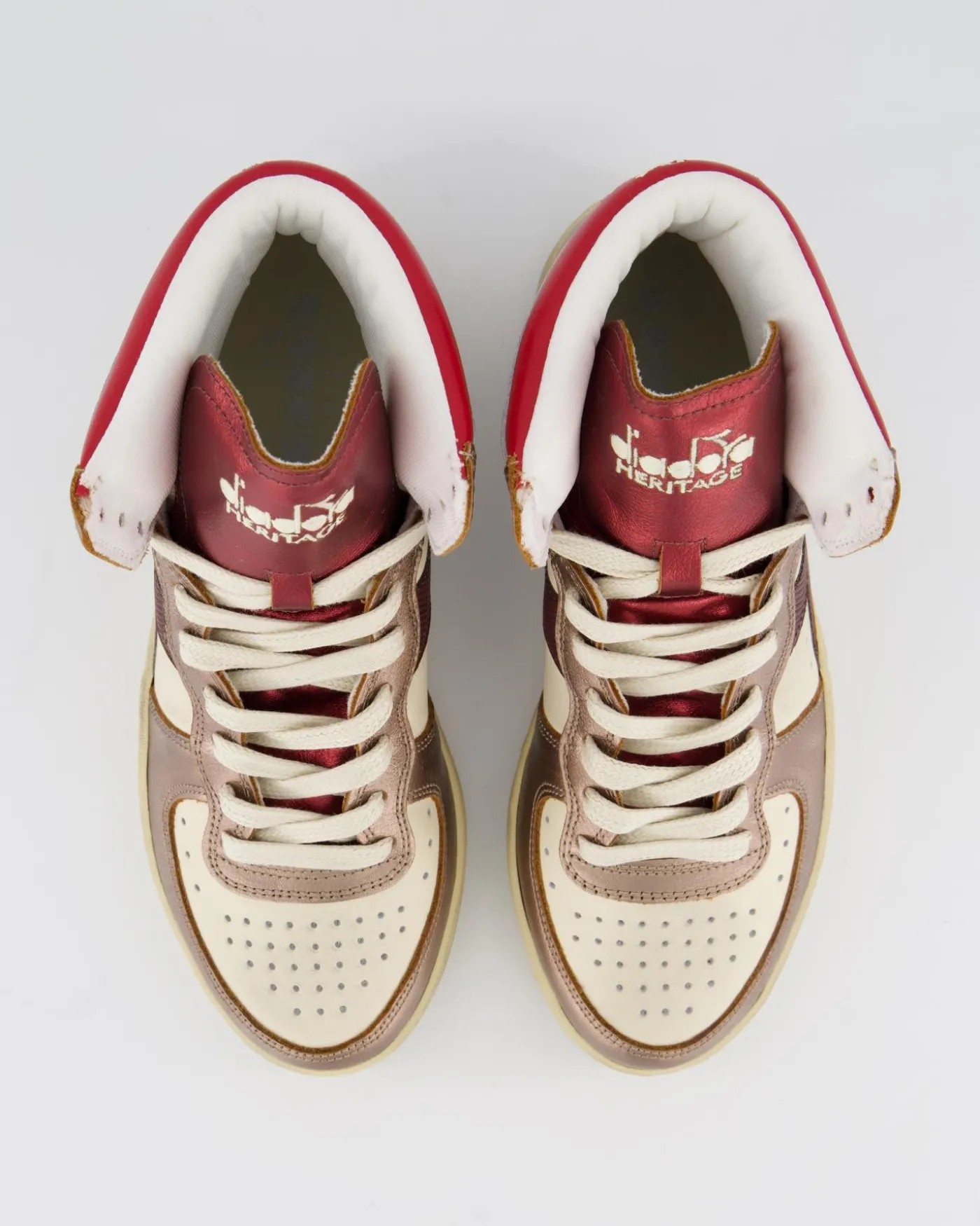 Dames Mi Basket Metallic Multi