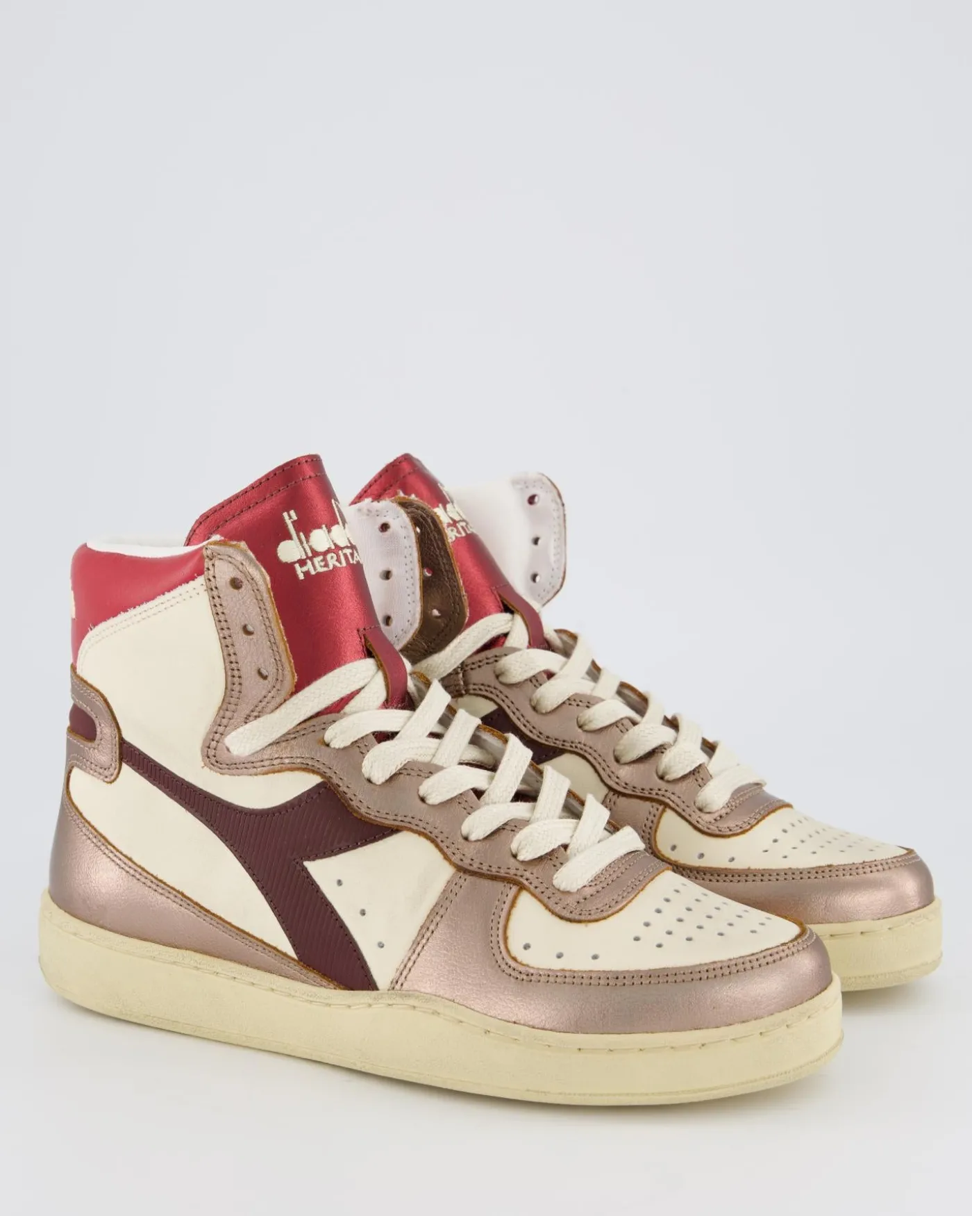 Dames Mi Basket Metallic Multi