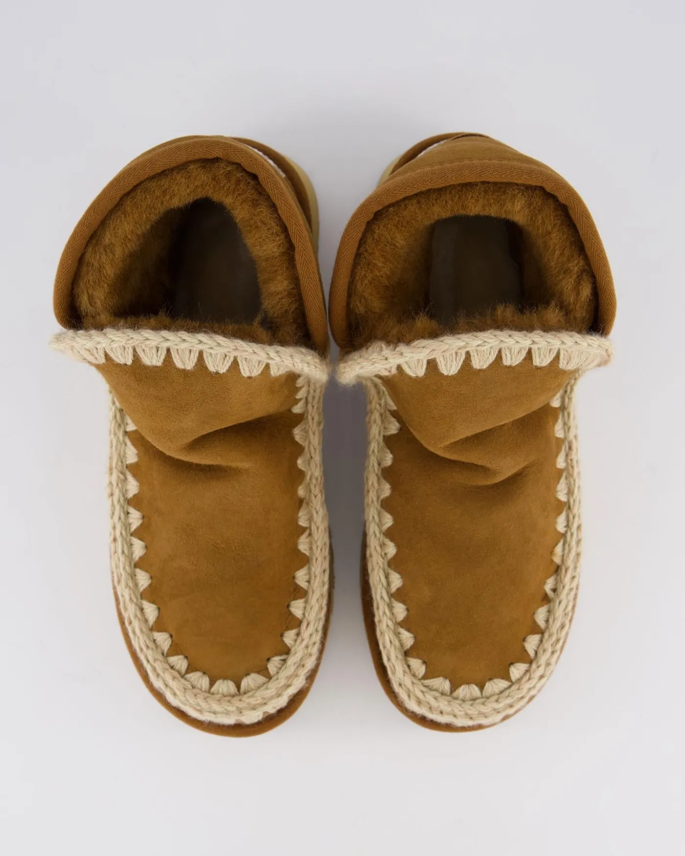 Dames Mini Eskimo Platform Cognac