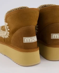 Dames Mini Eskimo Platform Cognac