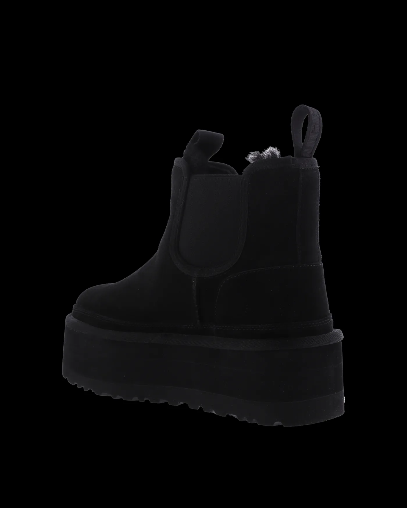 Dames Neumel Platform Chelsea Zwart