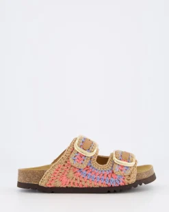 Dames Noelle Slipper Beige/Roze